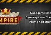 Goodgame Empire Oyunkayıt Özel Promo Kod Etkinliği