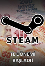 Steam'de TL Dönemi Başladı! Poster