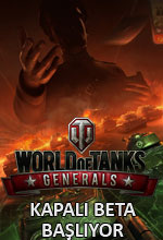 World of Tanks Generals Kapalı Beta Başlıyor! Poster