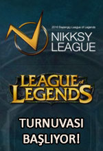 10.000TL Ödüllü Nikksy LOL Turnuvası Başlıyor! Poster