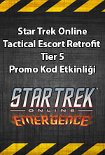 Star Trek Online Tactical Escort Retrofit T5 Poster