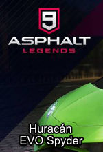 Huracán EVO Spyder Asphalt 9: Legends'ta! Poster